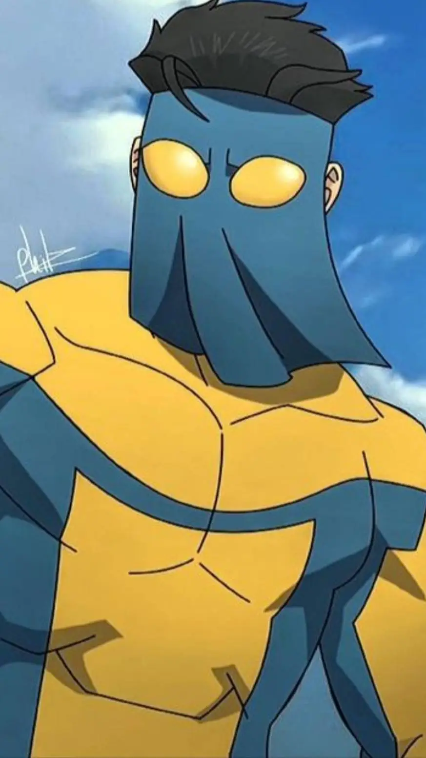 ai character: Invincible  background