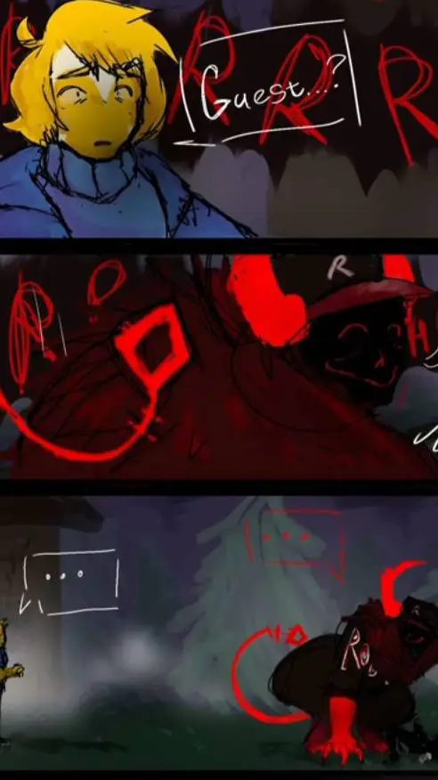 ai character: Guest 666 x noob background