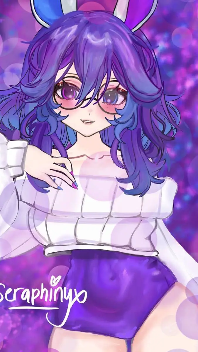 ai character: CottontailVA background