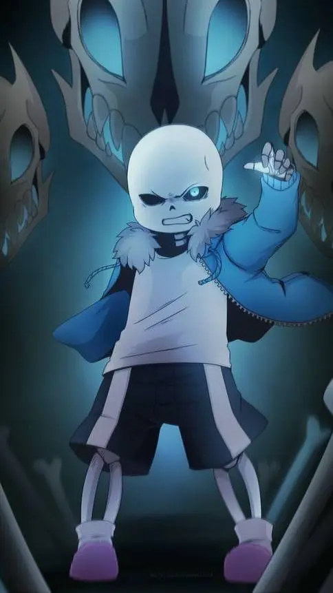 ai character: Sans background