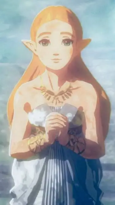 ai character: Zelda  background