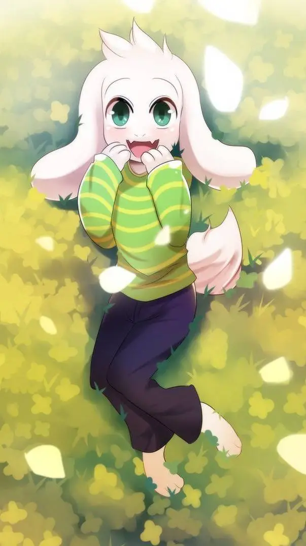 ai character: Asriel Dreemurr background