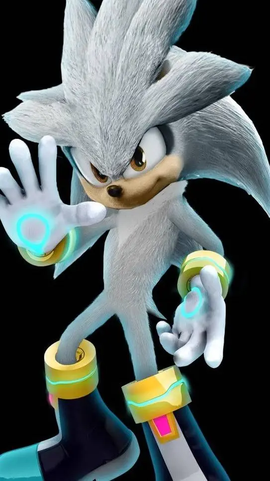 ai character: Silver  background