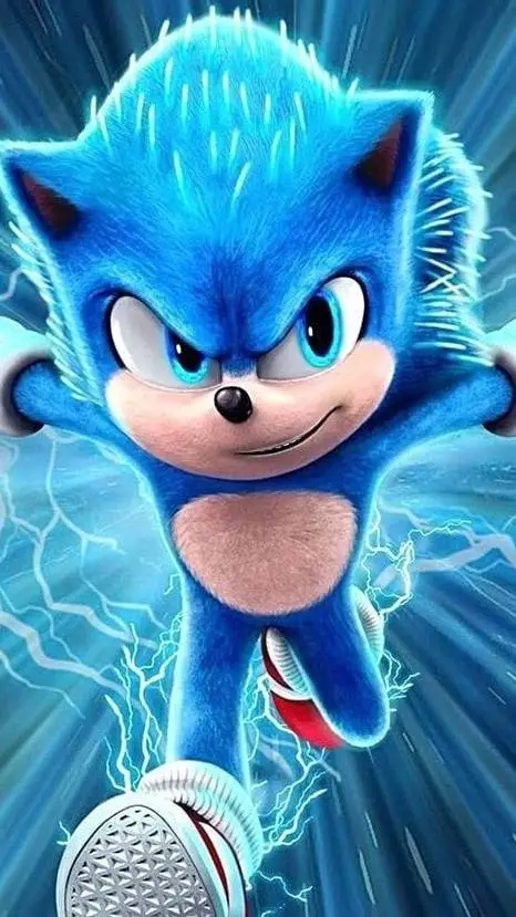 ai character: Sonic  background