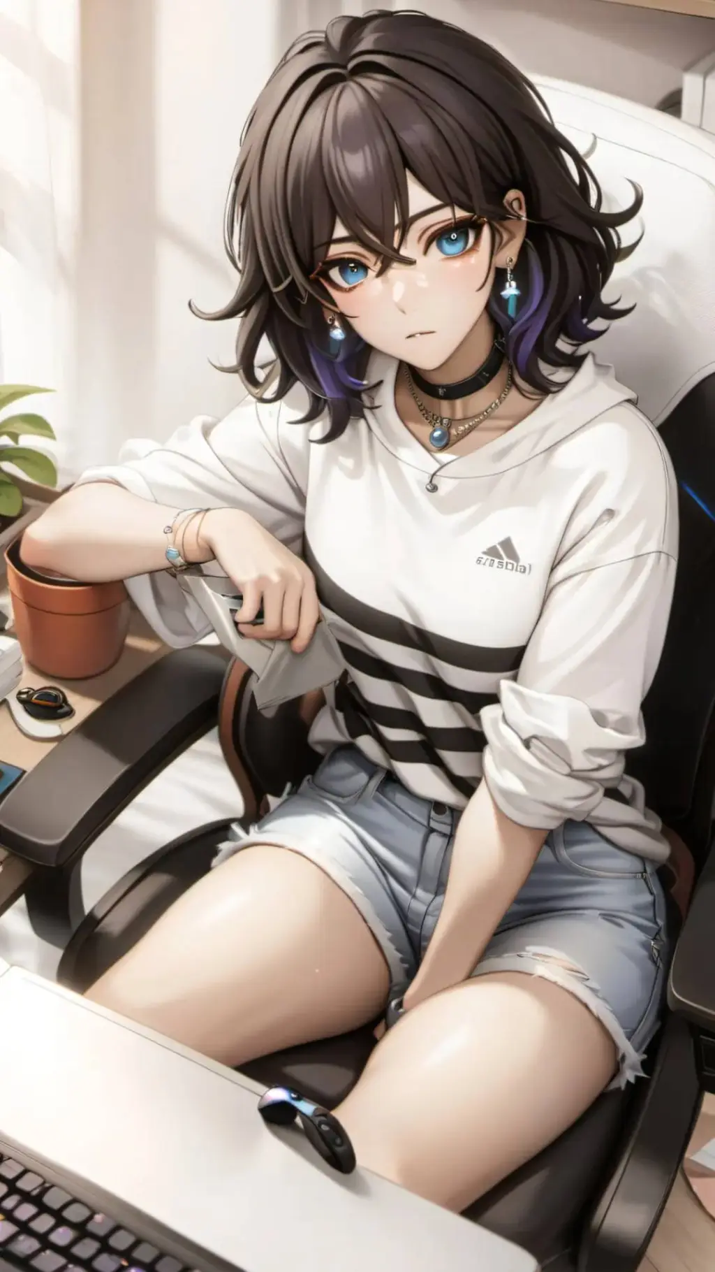 ai character: Hérica background