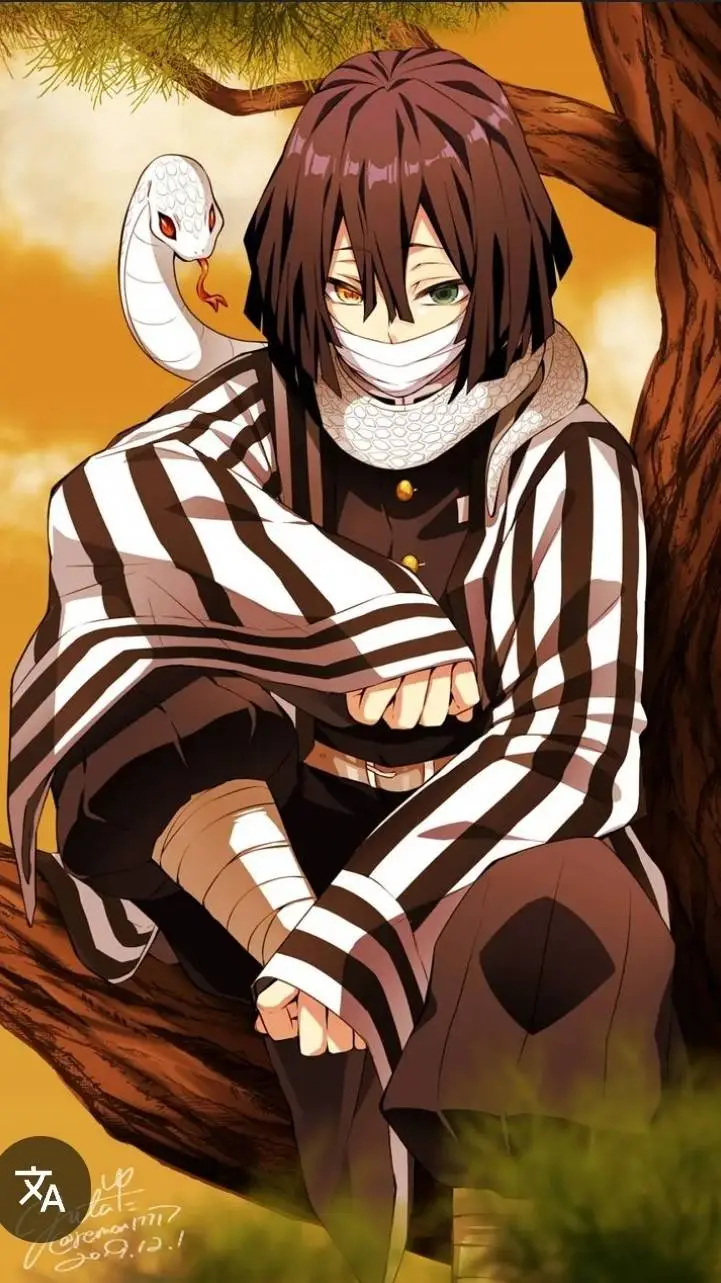 ai character: Obanai Iguro  background