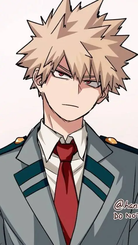 ai character: bakugo  background