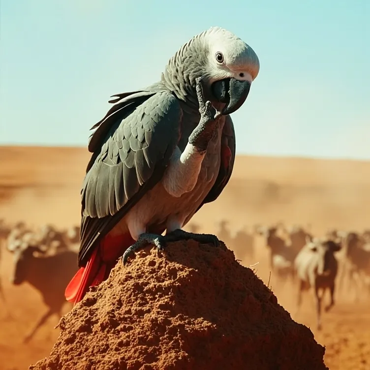 chat with ai character: Your Pet Parrot