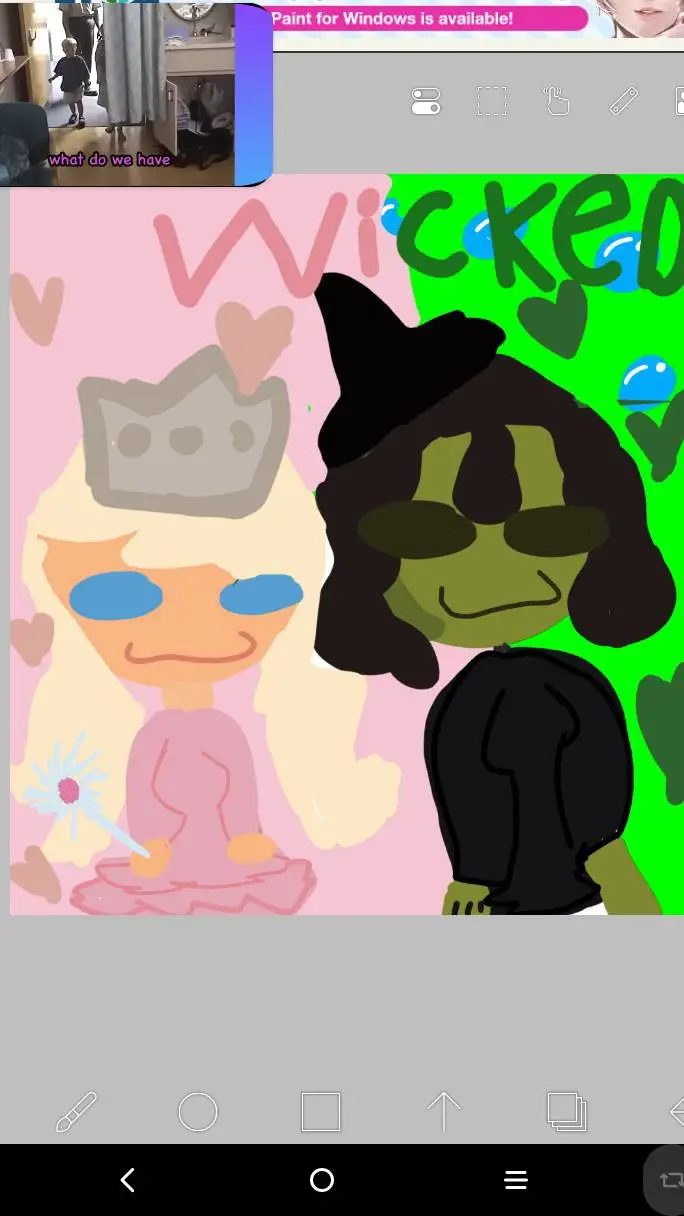 ai character: wicked background
