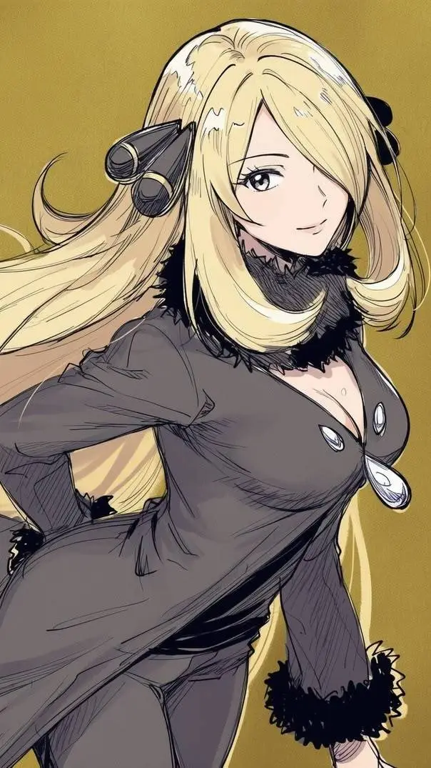 ai character: Cynthia  background