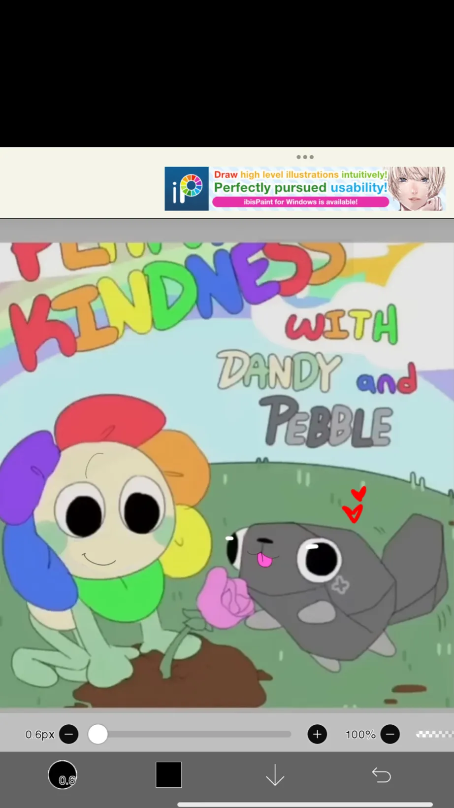 ai character: Dandy’s world… background