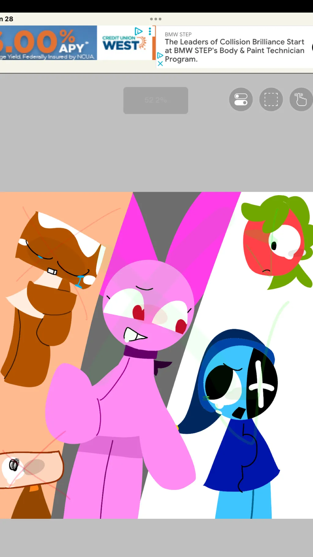 ai character: Dw pickme background