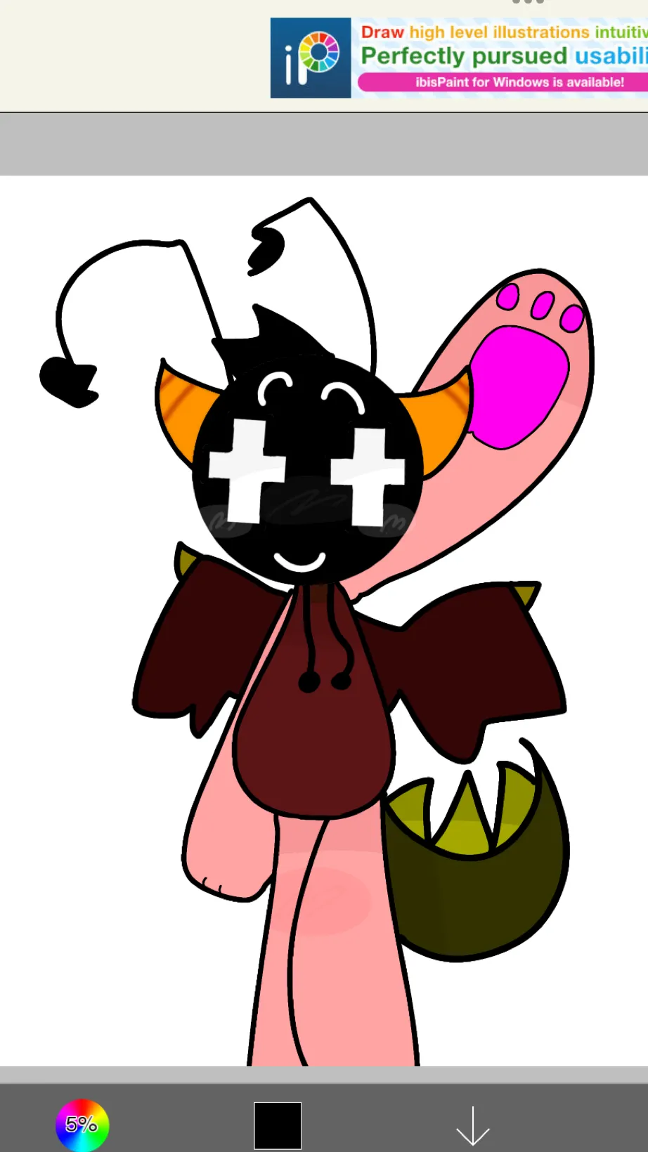 ai character: Dw new toon! background