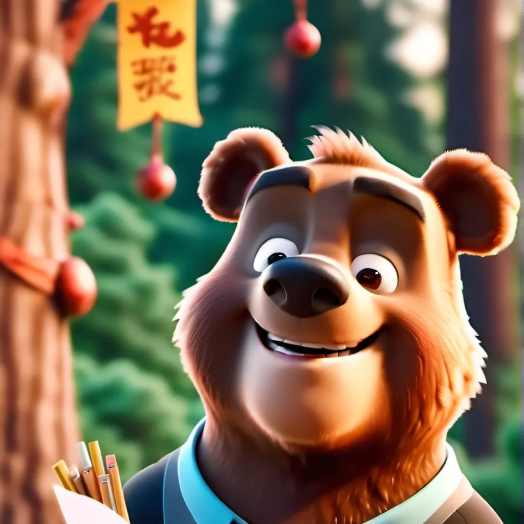 chat with ai character: Harry the bear