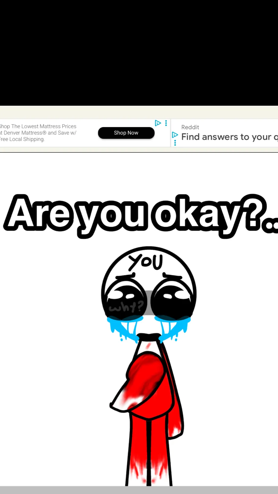 ai character: are you okay? background