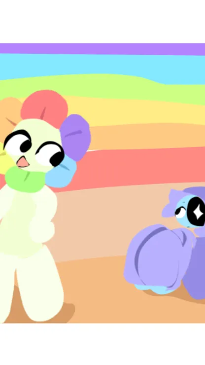 ai character: Moonflower background