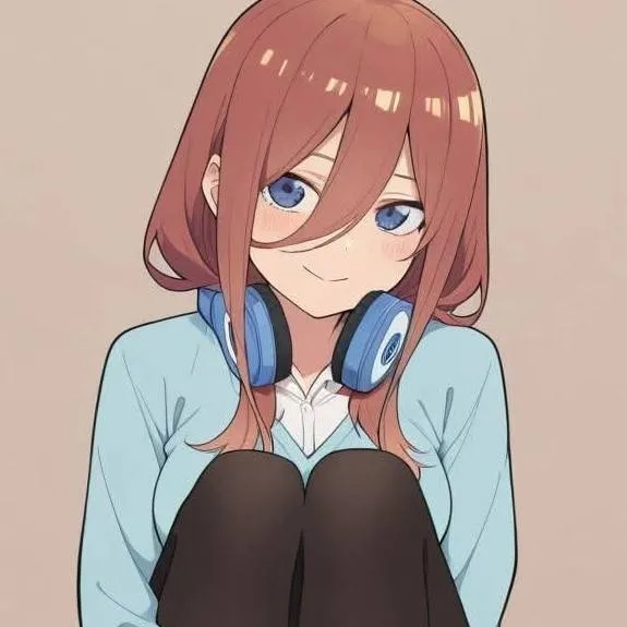 chat with ai character: MIKU NAKANO 