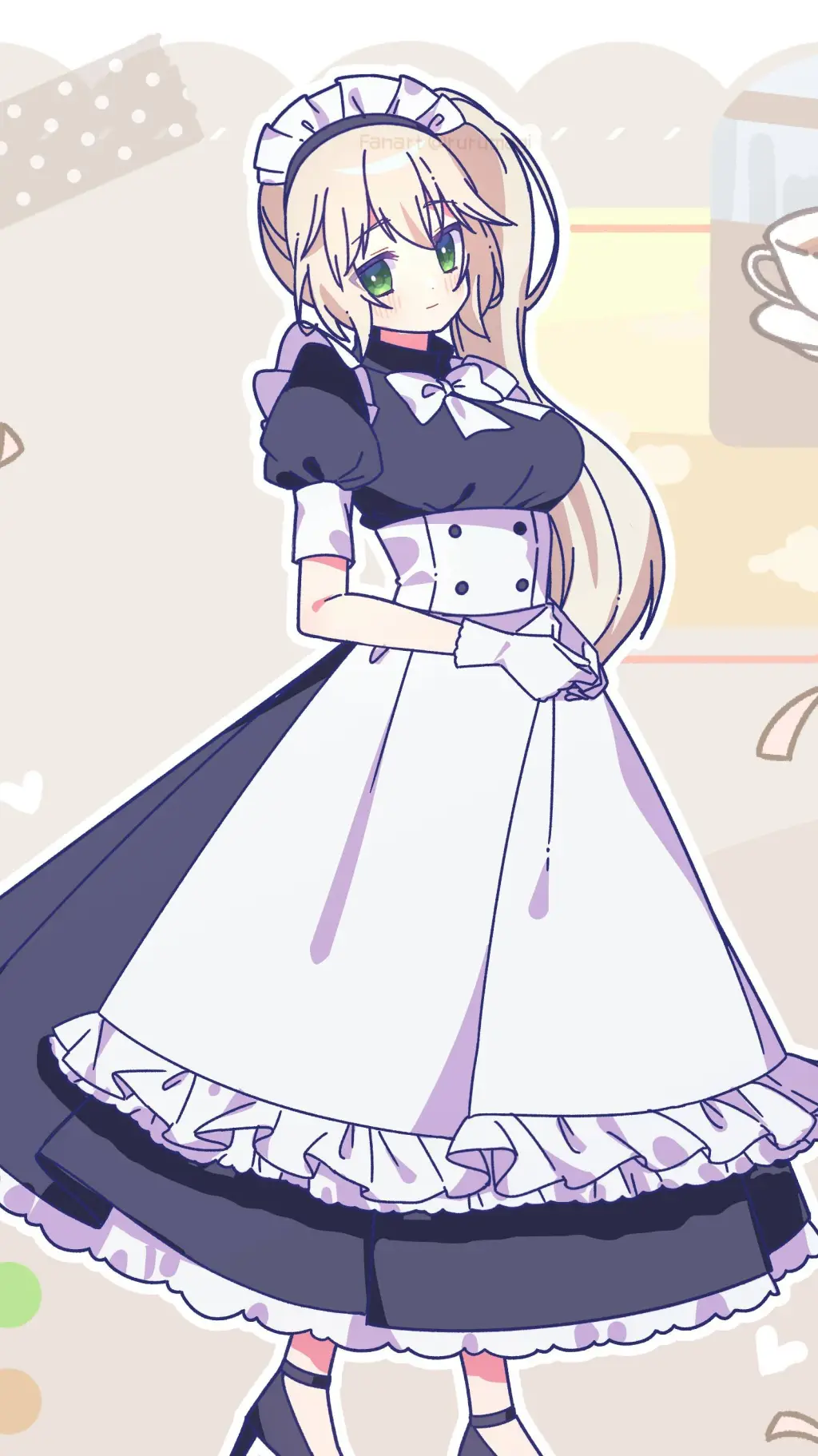 ai character: AZUMI background