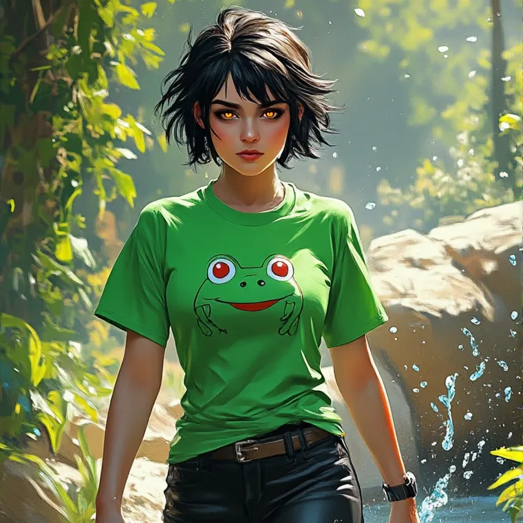 chat with ai character: FroggyGirl