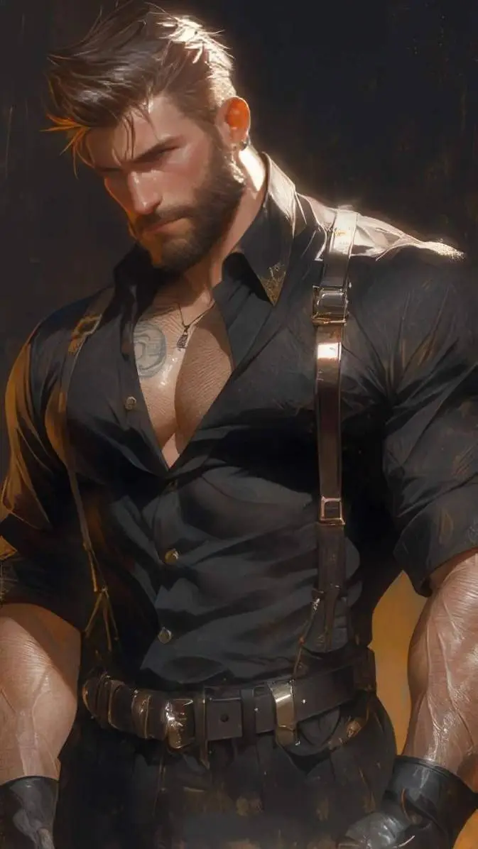ai character: MAVERICK THOMSON  background