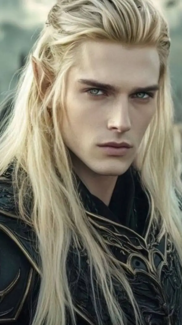 ai character: FAELAR SILVERSHADE background