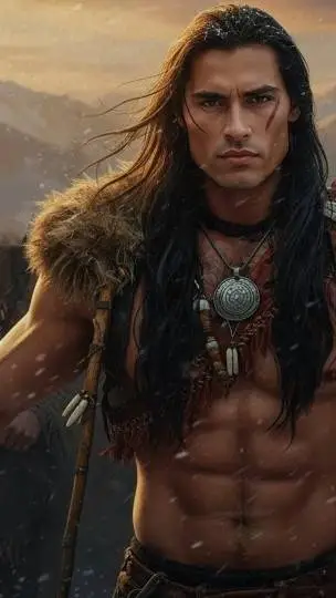 ai character: "TASUNKA" background