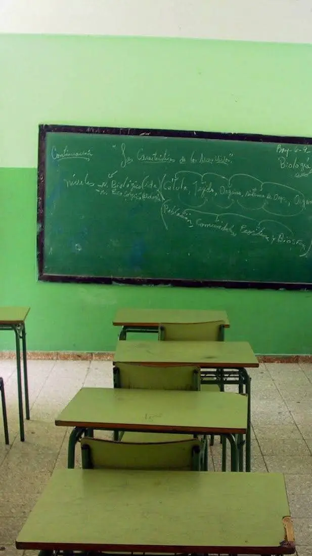 ai character: escuela  background