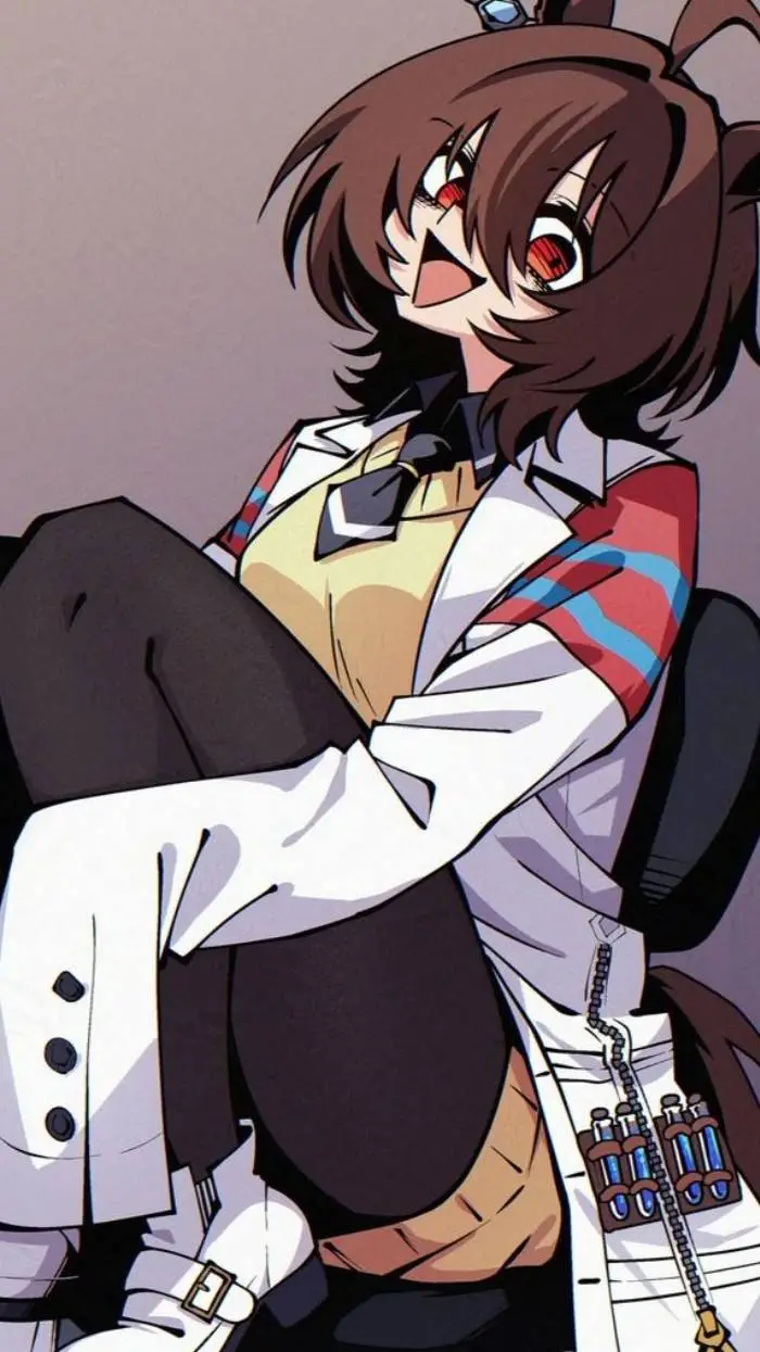 ai character: Agnes taychon,bfc background