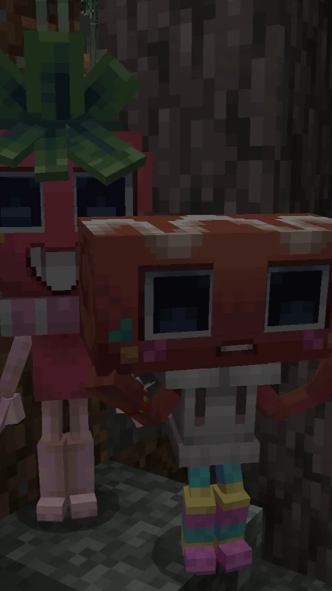 ai character: FRUITCAKE!!!! background