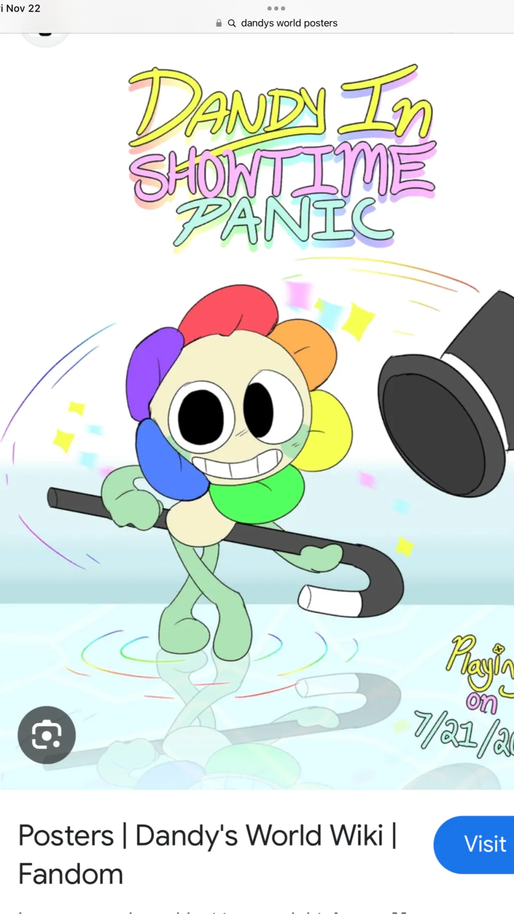 ai character: Dandy background