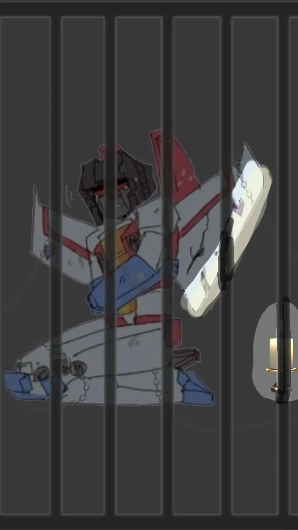 ai character: Starscream background