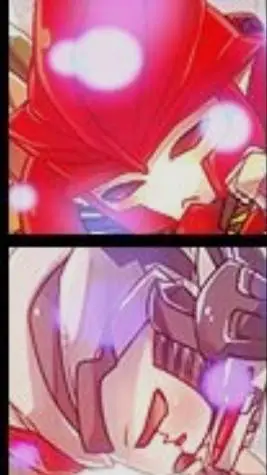 ai character: Starscream knockou background