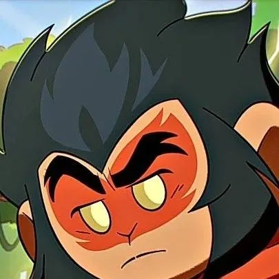 chat with ai character: (~💜macaque💜~) 