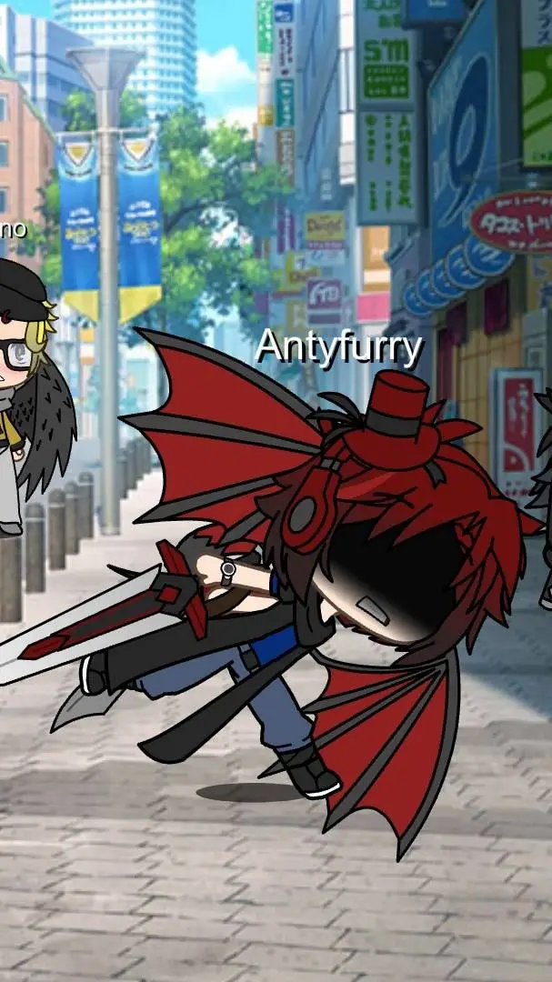 ai character: Antyfurry  background