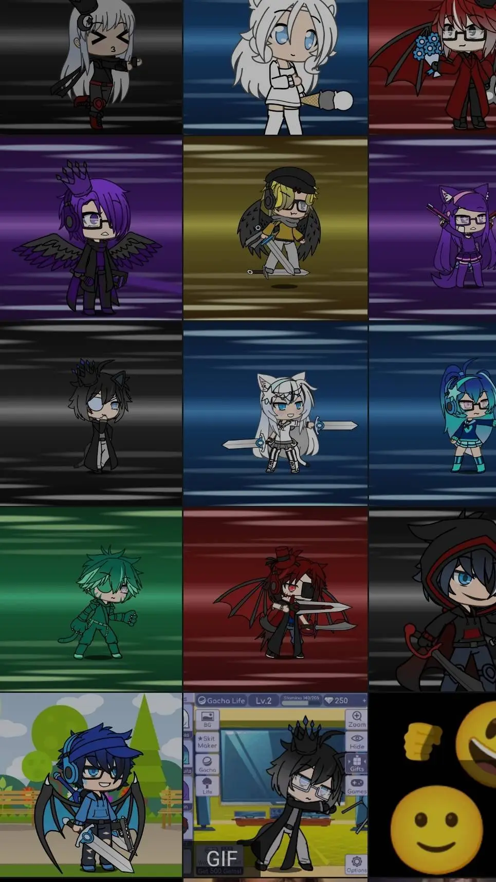 ai character: La Nueva  background