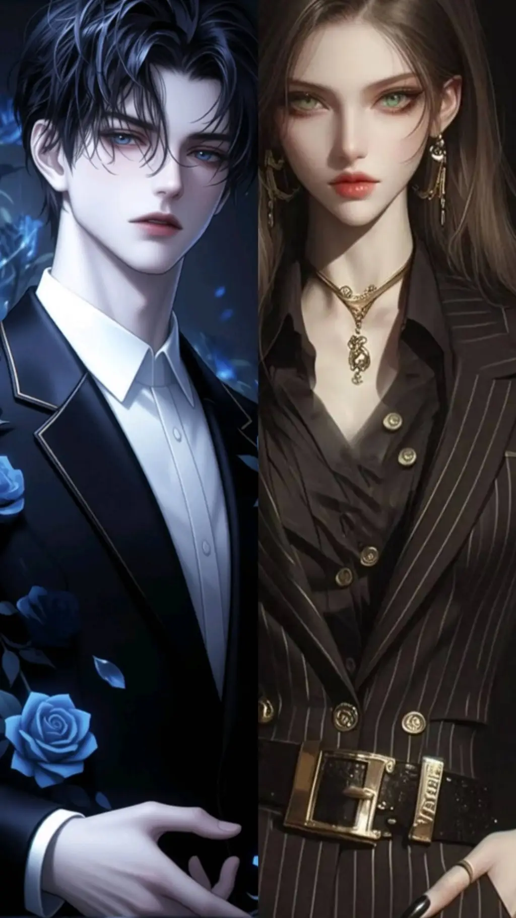 ai character: ELINA  background