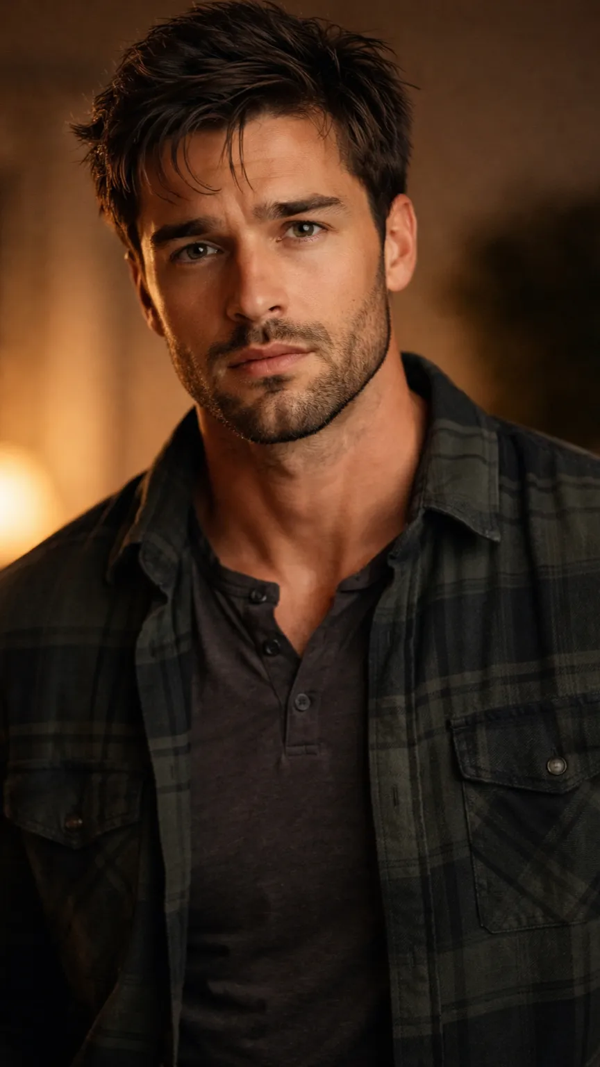 ai character: August Archer background