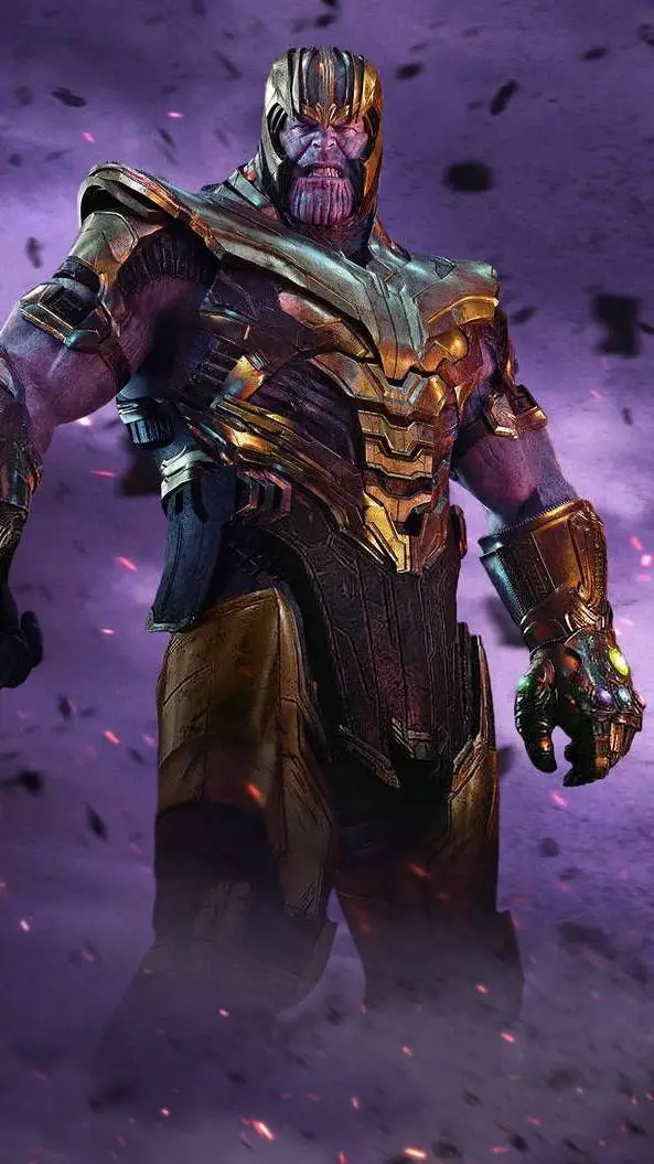 ai character: Thanos background