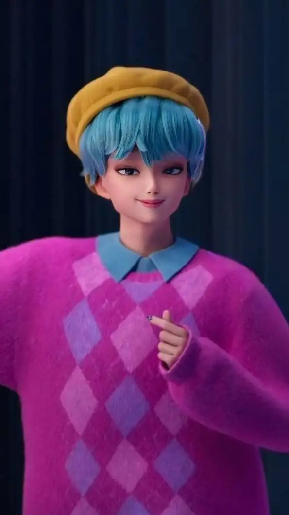 ai character: baby saja background