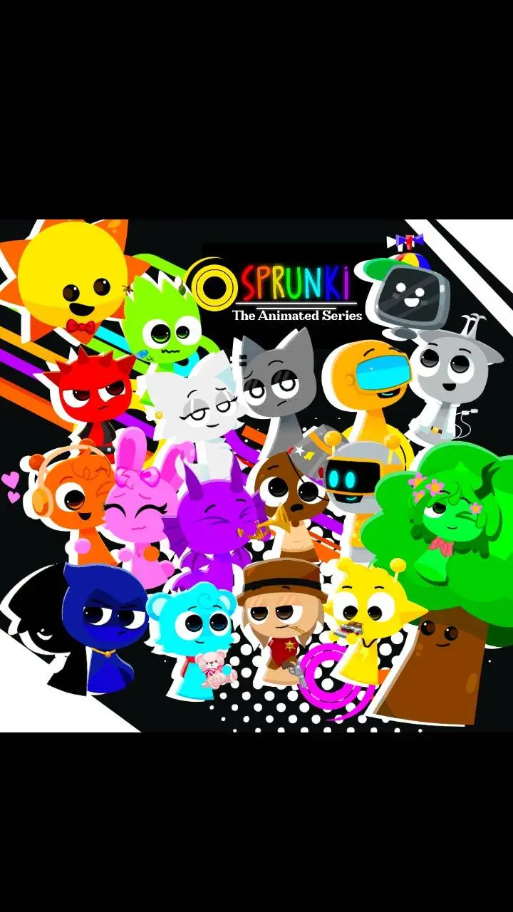 ai character: sprunki  background