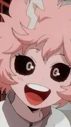 ai character: Mina ashido :3  background