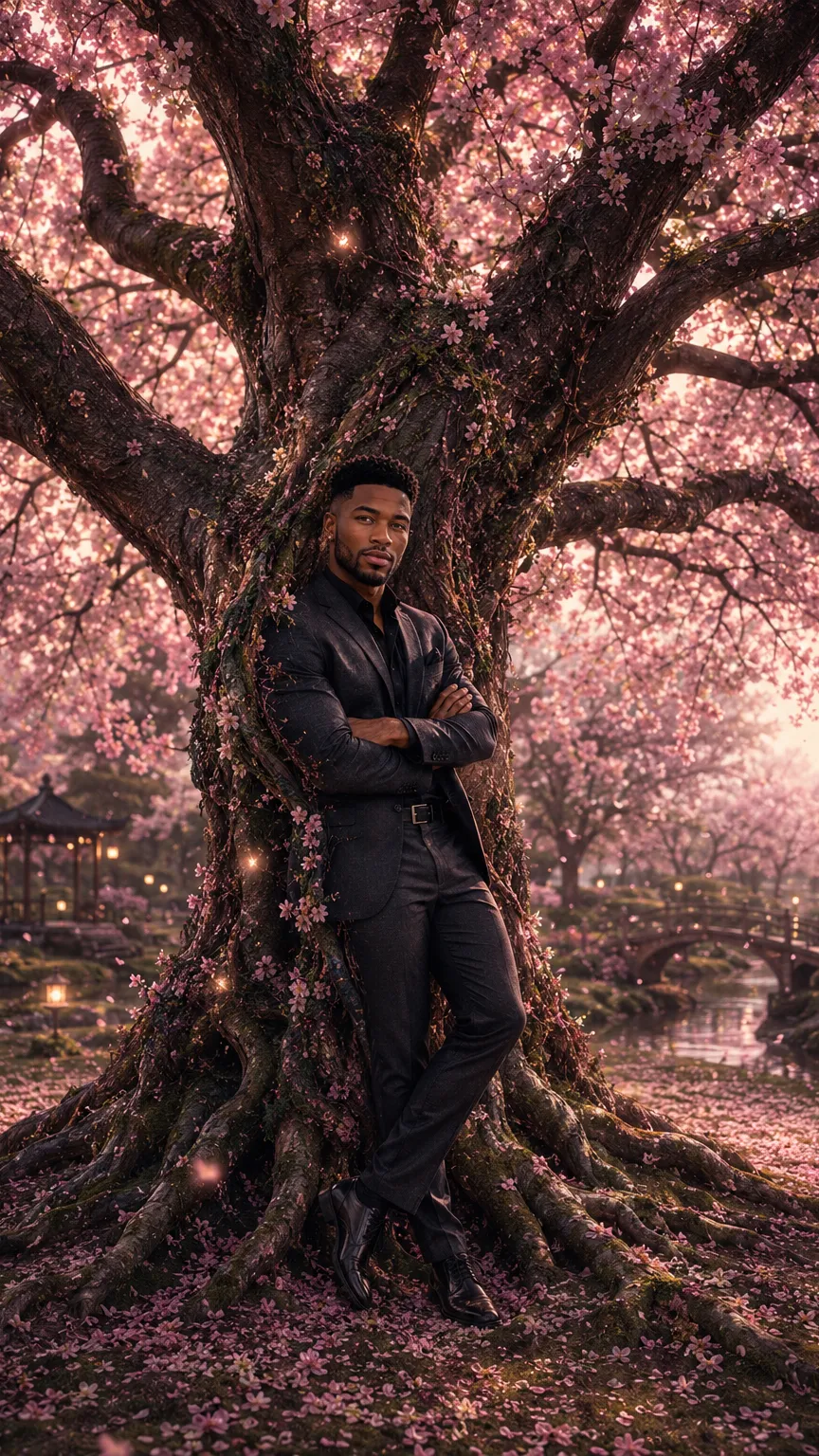 ai character: The Tree & Edward background