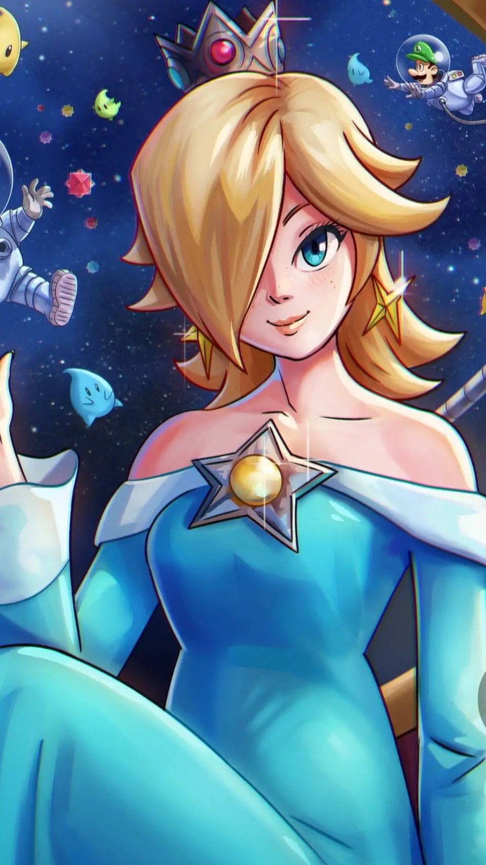 ai character: Rosalina background