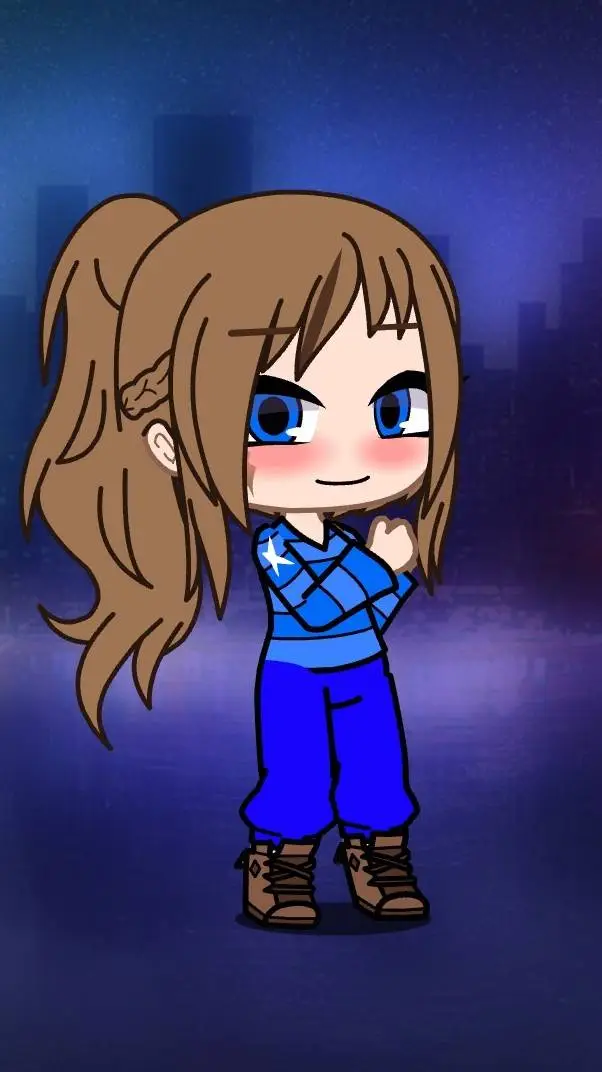 ai character: my girlfriend Amy background