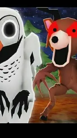 ai character: 99 nächte im wald background
