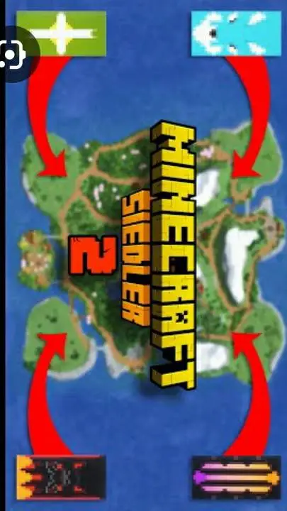 ai character: minecraft siedler  background