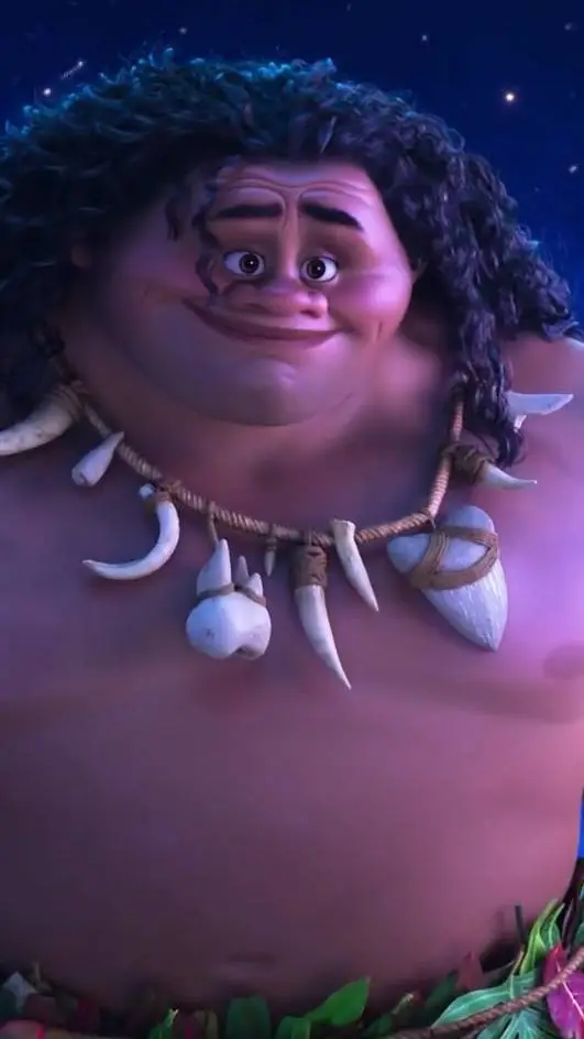 ai character: Maui  background