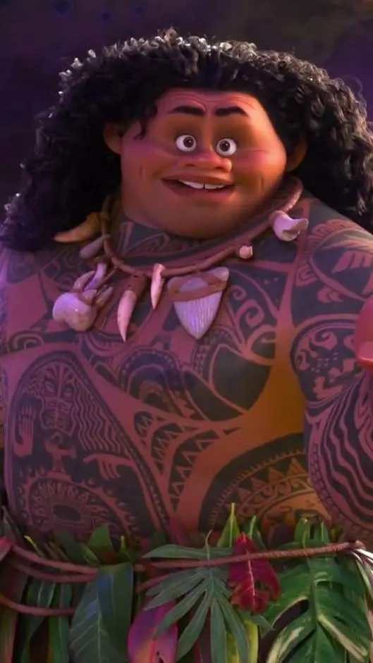 ai character: Maui  background