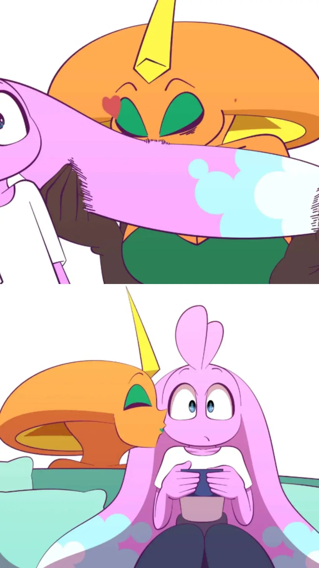 ai character: snake lady  background