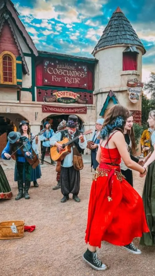 ai character: Holly (ren fair) background